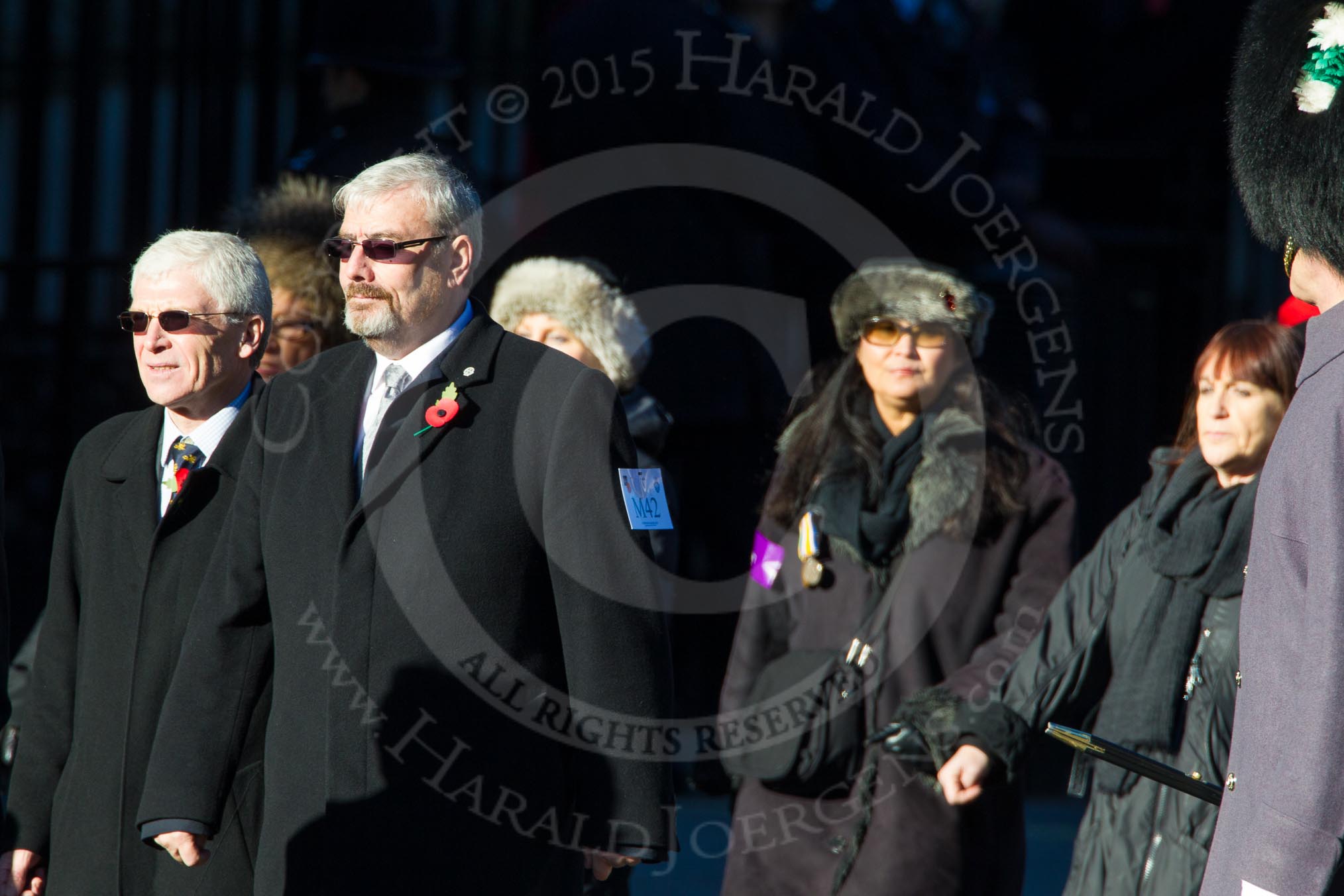 Remembrance Sunday Cenotaph March Past 2013: M42 - 41 Club..
Press stand opposite the Foreign Office building, Whitehall, London SW1,
London,
Greater London,
United Kingdom,
on 10 November 2013 at 12:14, image #2203