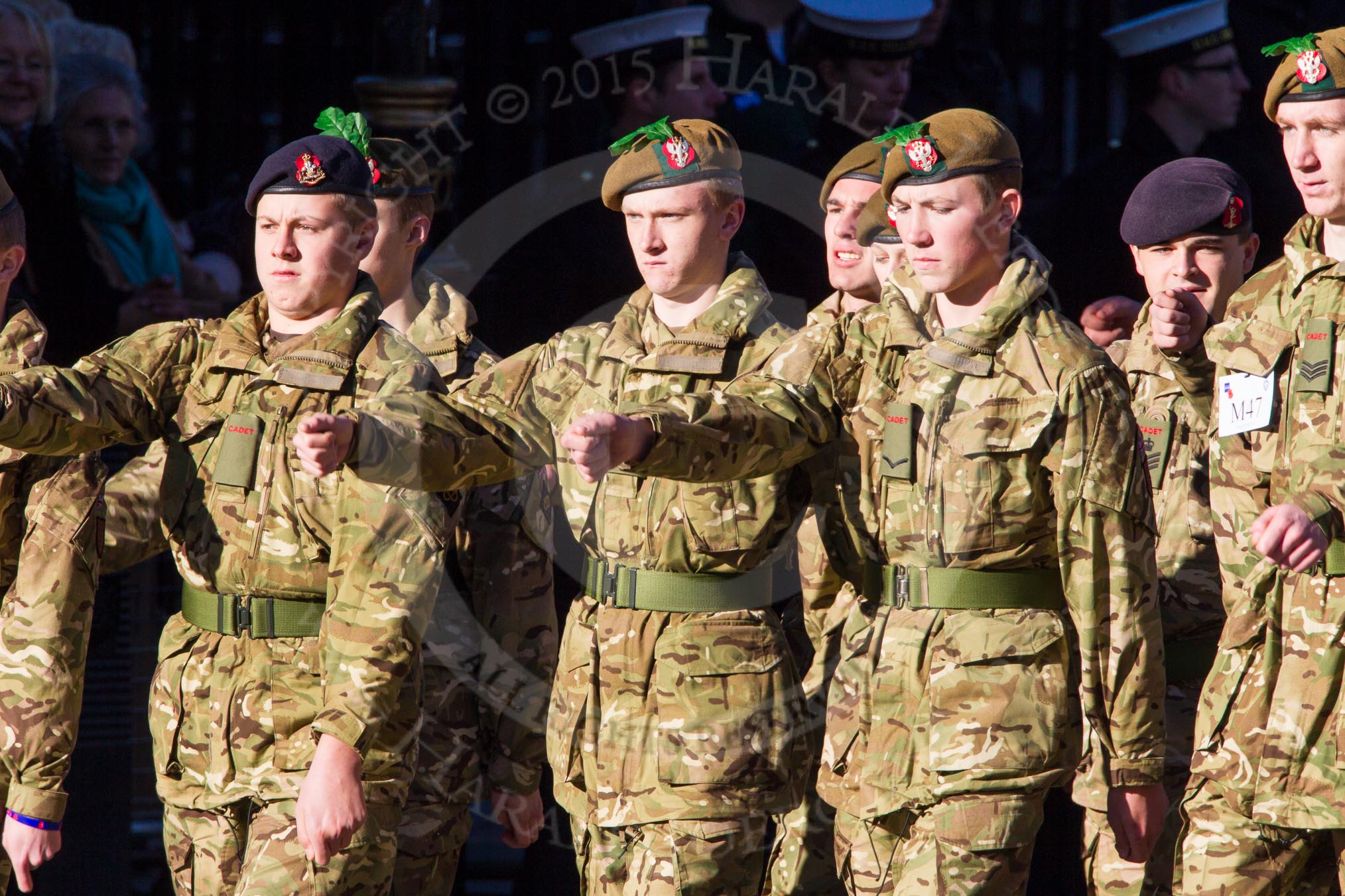 Remembrance Sunday Cenotaph March Past 2013: M47 - Army Cadet Force..
Press stand opposite the Foreign Office building, Whitehall, London SW1,
London,
Greater London,
United Kingdom,
on 10 November 2013 at 12:15, image #2233