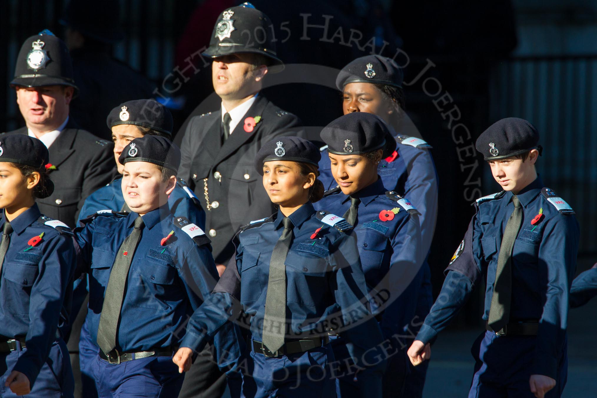 Remembrance Sunday Cenotaph March Past 2013: M54 - Metropolitan Police Volunteer Police Cadets..
Press stand opposite the Foreign Office building, Whitehall, London SW1,
London,
Greater London,
United Kingdom,
on 10 November 2013 at 12:16, image #2309