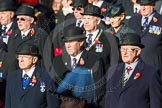 Remembrance Sunday Cenotaph March Past 2013: Waiting for the March Past to begin..
Press stand opposite the Foreign Office building, Whitehall, London SW1,
London,
Greater London,
United Kingdom,
on 10 November 2013 at 11:25, image #4