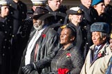 Remembrance Sunday Cenotaph March Past 2013: D3 - West Indian Association of Service Personnel..
Press stand opposite the Foreign Office building, Whitehall, London SW1,
London,
Greater London,
United Kingdom,
on 10 November 2013 at 11:39, image #46