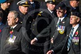 Remembrance Sunday Cenotaph March Past 2013: D18 - the Northrn Ireland Veterans' Association  with 42 marchers, or D19 - the Irish United Nations Veterans Association with 12 marchers, more information would be appreciated!.
Press stand opposite the Foreign Office building, Whitehall, London SW1,
London,
Greater London,
United Kingdom,
on 10 November 2013 at 11:40, image #140