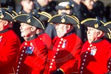 Remembrance Sunday Cenotaph March Past 2013: D30 - Royal Hospital Chelsea, the Chelsea Pensioners..
Press stand opposite the Foreign Office building, Whitehall, London SW1,
London,
Greater London,
United Kingdom,
on 10 November 2013 at 11:43, image #272