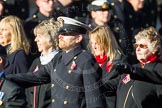 Remembrance Sunday Cenotaph March Past 2013: E28 - Queen Alexandra's Royal Naval Nursing Service..
Press stand opposite the Foreign Office building, Whitehall, London SW1,
London,
Greater London,
United Kingdom,
on 10 November 2013 at 11:47, image #571
