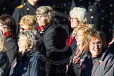 Remembrance Sunday Cenotaph March Past 2013: E28 - Queen Alexandra's Royal Naval Nursing Service..
Press stand opposite the Foreign Office building, Whitehall, London SW1,
London,
Greater London,
United Kingdom,
on 10 November 2013 at 11:47, image #578