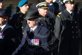 Remembrance Sunday Cenotaph March Past 2013: F19 - Queen's Bodyguard of The Yeoman of The Guard..
Press stand opposite the Foreign Office building, Whitehall, London SW1,
London,
Greater London,
United Kingdom,
on 10 November 2013 at 11:53, image #948