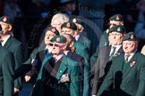 Remembrance Sunday Cenotaph March Past 2013: A16 - Royal Green Jackets Association..
Press stand opposite the Foreign Office building, Whitehall, London SW1,
London,
Greater London,
United Kingdom,
on 10 November 2013 at 11:56, image #1132