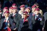 Remembrance Sunday Cenotaph March Past 2013: A17 - Parachute Regimental Association..
Press stand opposite the Foreign Office building, Whitehall, London SW1,
London,
Greater London,
United Kingdom,
on 10 November 2013 at 11:57, image #1174