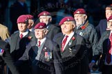 Remembrance Sunday Cenotaph March Past 2013: A17 - Parachute Regimental Association..
Press stand opposite the Foreign Office building, Whitehall, London SW1,
London,
Greater London,
United Kingdom,
on 10 November 2013 at 11:57, image #1177