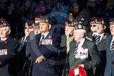 Remembrance Sunday Cenotaph March Past 2013: A20 - King's Own Scottish Borderers..
Press stand opposite the Foreign Office building, Whitehall, London SW1,
London,
Greater London,
United Kingdom,
on 10 November 2013 at 11:57, image #1196