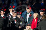 Remembrance Sunday Cenotaph March Past 2013.
Press stand opposite the Foreign Office building, Whitehall, London SW1,
London,
Greater London,
United Kingdom,
on 10 November 2013 at 11:57, image #1204