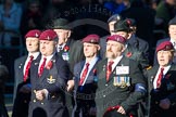 Remembrance Sunday Cenotaph March Past 2013: A29 - 4 Company Association (Parachute Regiment)..
Press stand opposite the Foreign Office building, Whitehall, London SW1,
London,
Greater London,
United Kingdom,
on 10 November 2013 at 11:58, image #1264