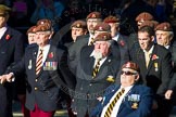 Remembrance Sunday Cenotaph March Past 2013: B4 - Queen's Royal Hussars (The Queen's Own & Royal Irish)..
Press stand opposite the Foreign Office building, Whitehall, London SW1,
London,
Greater London,
United Kingdom,
on 10 November 2013 at 11:59, image #1322