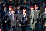 Remembrance Sunday Cenotaph March Past 2013: B22 - Airborne Engineers Association..
Press stand opposite the Foreign Office building, Whitehall, London SW1,
London,
Greater London,
United Kingdom,
on 10 November 2013 at 12:02, image #1488