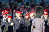 Remembrance Sunday Cenotaph March Past 2013: B33 - Royal Military Police Association..
Press stand opposite the Foreign Office building, Whitehall, London SW1,
London,
Greater London,
United Kingdom,
on 10 November 2013 at 12:04, image #1593