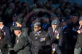 Remembrance Sunday Cenotaph March Past 2013: C2 - Royal Air Force Regiment Association..
Press stand opposite the Foreign Office building, Whitehall, London SW1,
London,
Greater London,
United Kingdom,
on 10 November 2013 at 12:05, image #1669