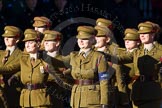 Remembrance Sunday Cenotaph March Past 2013: M2 - First Aid Nursing Yeomanry (Princess Royal's Volunteers Corps)..
Press stand opposite the Foreign Office building, Whitehall, London SW1,
London,
Greater London,
United Kingdom,
on 10 November 2013 at 12:09, image #1866