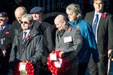 Remembrance Sunday Cenotaph March Past 2013: M35 - Union Jack Club..
Press stand opposite the Foreign Office building, Whitehall, London SW1,
London,
Greater London,
United Kingdom,
on 10 November 2013 at 12:13, image #2141