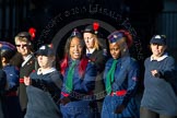 Remembrance Sunday Cenotaph March Past 2013: M53 - Church Lads & Church Girls Brigade..
Press stand opposite the Foreign Office building, Whitehall, London SW1,
London,
Greater London,
United Kingdom,
on 10 November 2013 at 12:15, image #2300