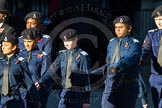 Remembrance Sunday Cenotaph March Past 2013: M54 - Metropolitan Police Volunteer Police Cadets..
Press stand opposite the Foreign Office building, Whitehall, London SW1,
London,
Greater London,
United Kingdom,
on 10 November 2013 at 12:16, image #2310
