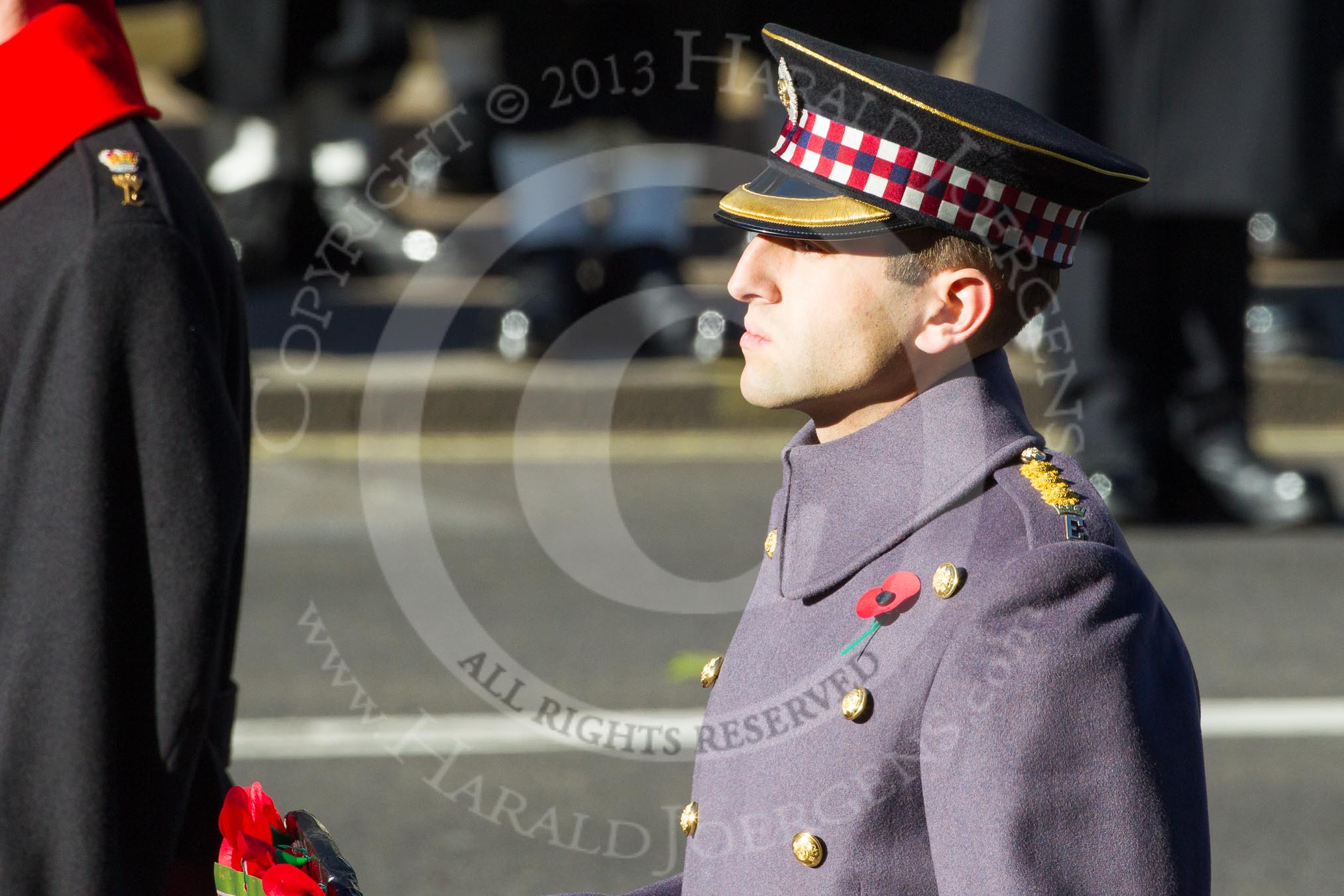 Captain James Scott-Barrett an Equerry to HRH The Duke of Kent.