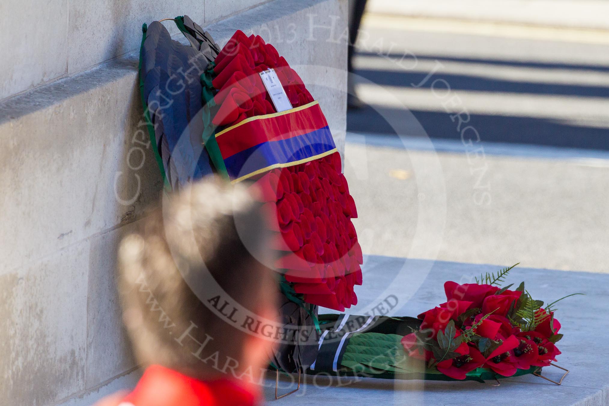 Royal Wreaths at the Cenothap.