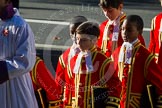 The Choir after leaving the Foreign- and Commonwealth Office.