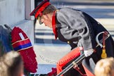HRH Prince Henry of Wales, about to lay his wreath at the Cenotaph.