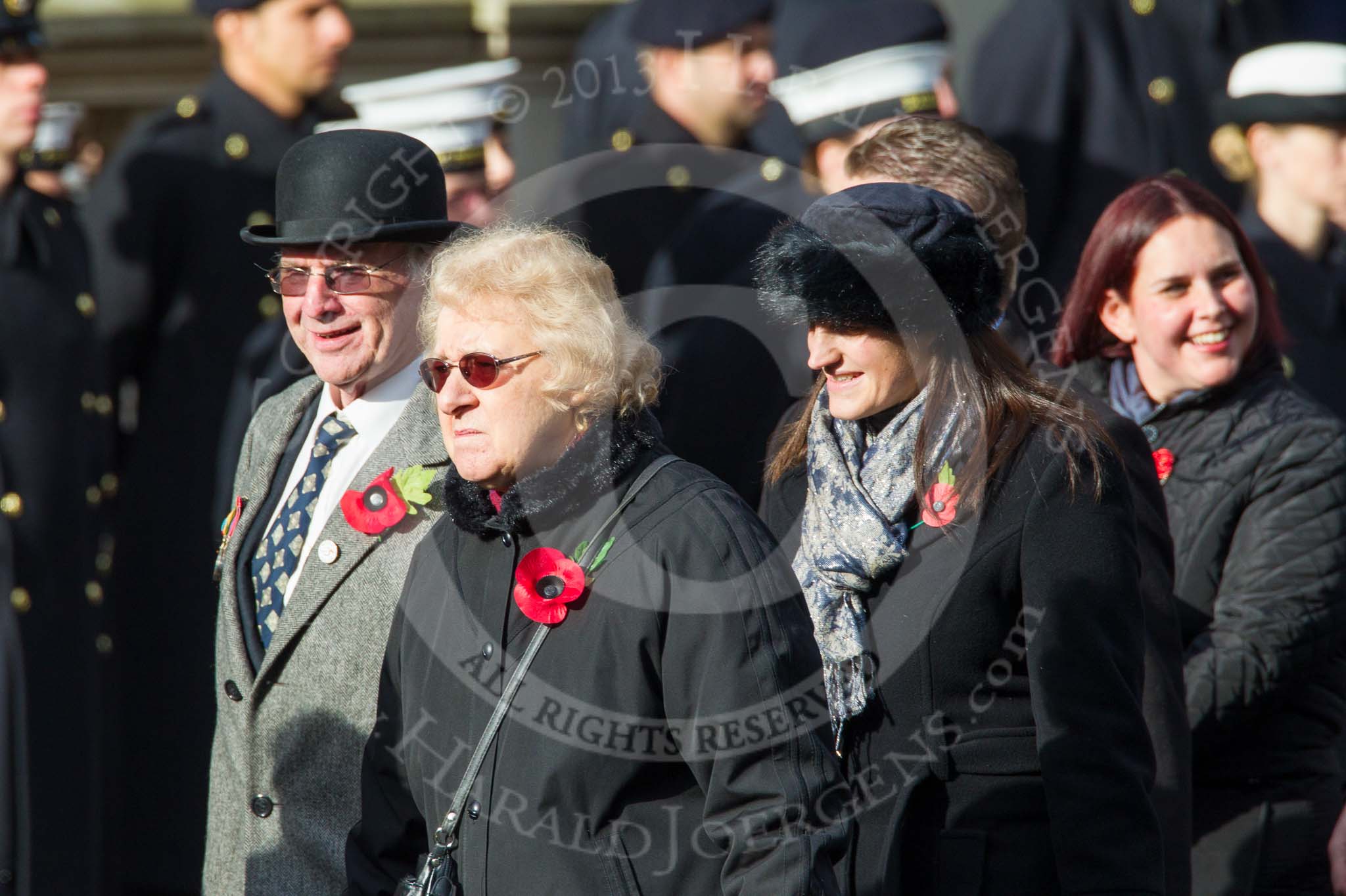 Remembrance Sunday at the Cenotaph in London 2014: Group C24 - British Limbless Ex-Service Men's Association.
Press stand opposite the Foreign Office building, Whitehall, London SW1,
London,
Greater London,
United Kingdom,
on 09 November 2014 at 11:41, image #222