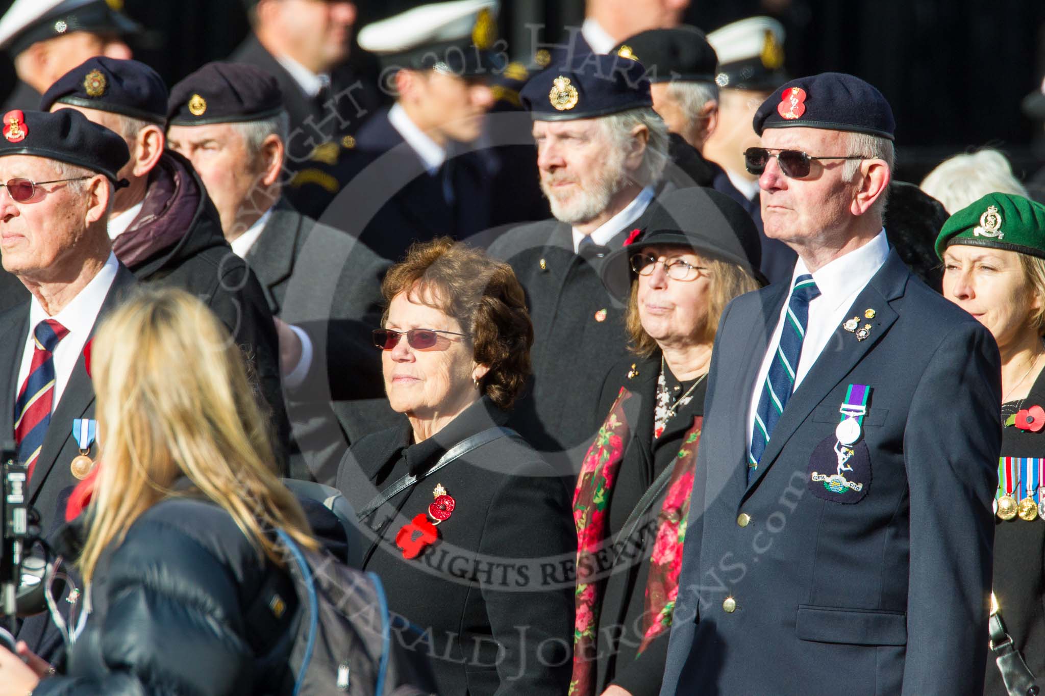 Remembrance Sunday at the Cenotaph in London 2014: Group D5 - Not Forgotten Association.
Press stand opposite the Foreign Office building, Whitehall, London SW1,
London,
Greater London,
United Kingdom,
on 09 November 2014 at 11:43, image #299