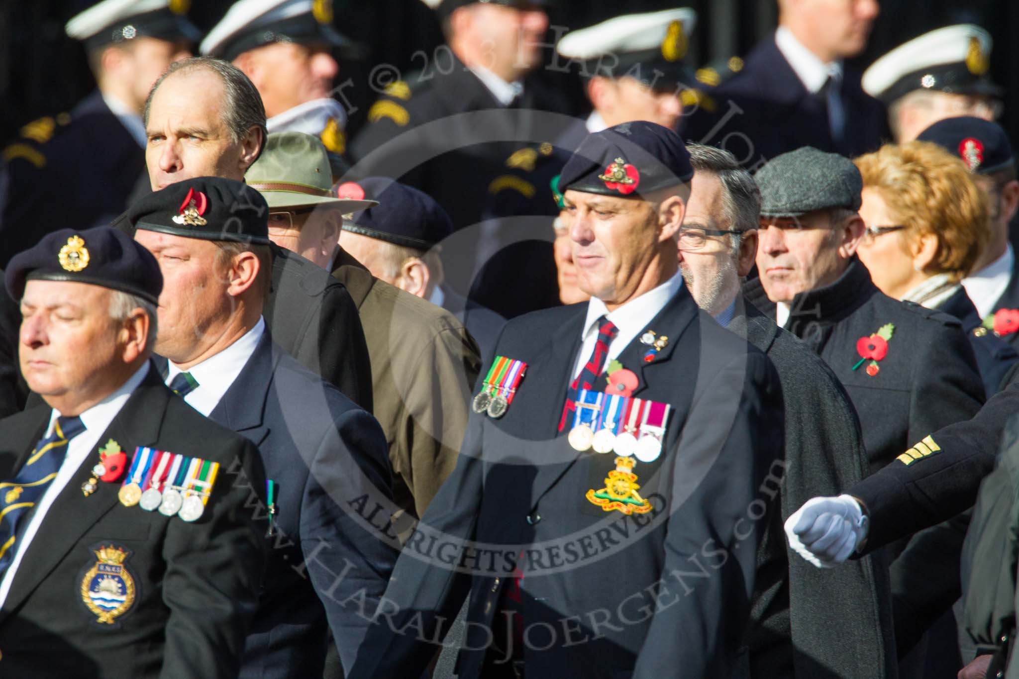 Remembrance Sunday at the Cenotaph in London 2014: Group D5 - Not Forgotten Association.
Press stand opposite the Foreign Office building, Whitehall, London SW1,
London,
Greater London,
United Kingdom,
on 09 November 2014 at 11:43, image #303