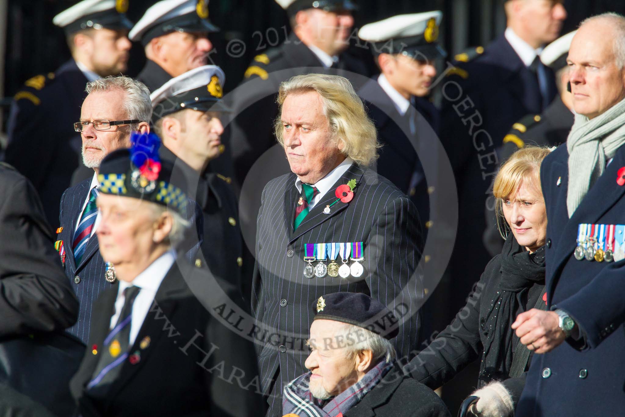 Remembrance Sunday at the Cenotaph in London 2014: Group D8 - The Royal British Legion Scotland.
Press stand opposite the Foreign Office building, Whitehall, London SW1,
London,
Greater London,
United Kingdom,
on 09 November 2014 at 11:44, image #327