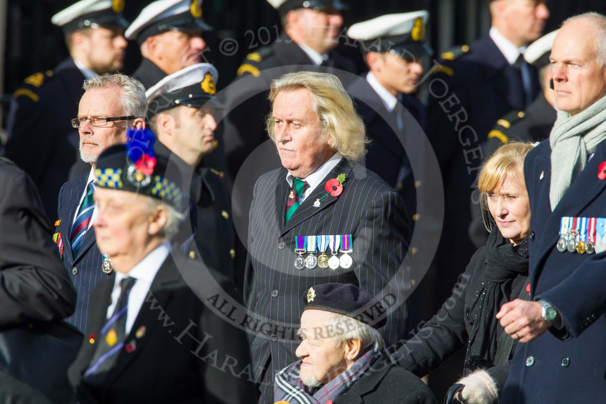 Remembrance Sunday at the Cenotaph in London 2014: Group D8 - The Royal British Legion Scotland.
Press stand opposite the Foreign Office building, Whitehall, London SW1,
London,
Greater London,
United Kingdom,
on 09 November 2014 at 11:44, image #327