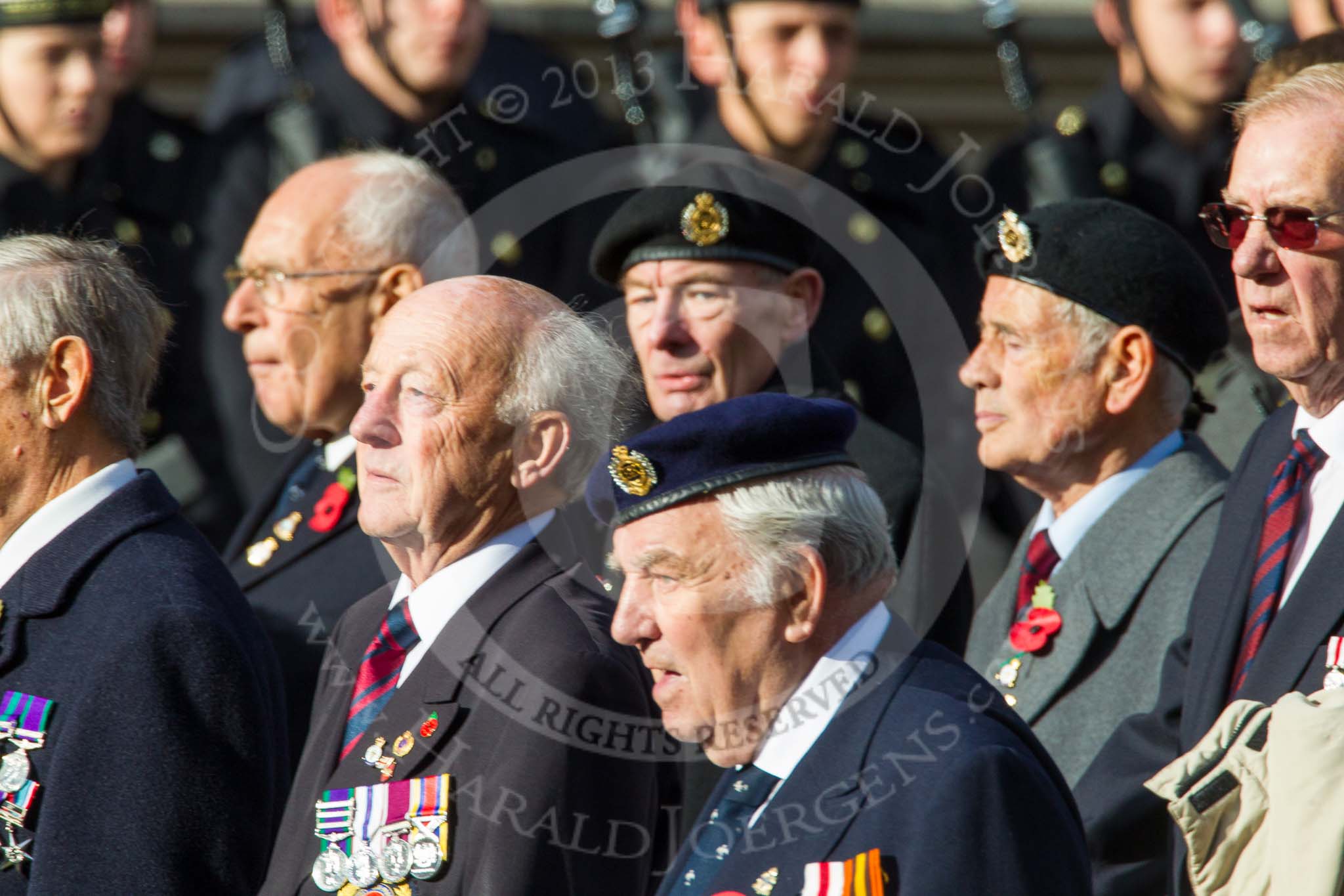 Remembrance Sunday at the Cenotaph in London 2014: Group D22 - Association of Jewish Ex-Servicemen & Women.
Press stand opposite the Foreign Office building, Whitehall, London SW1,
London,
Greater London,
United Kingdom,
on 09 November 2014 at 11:46, image #422
