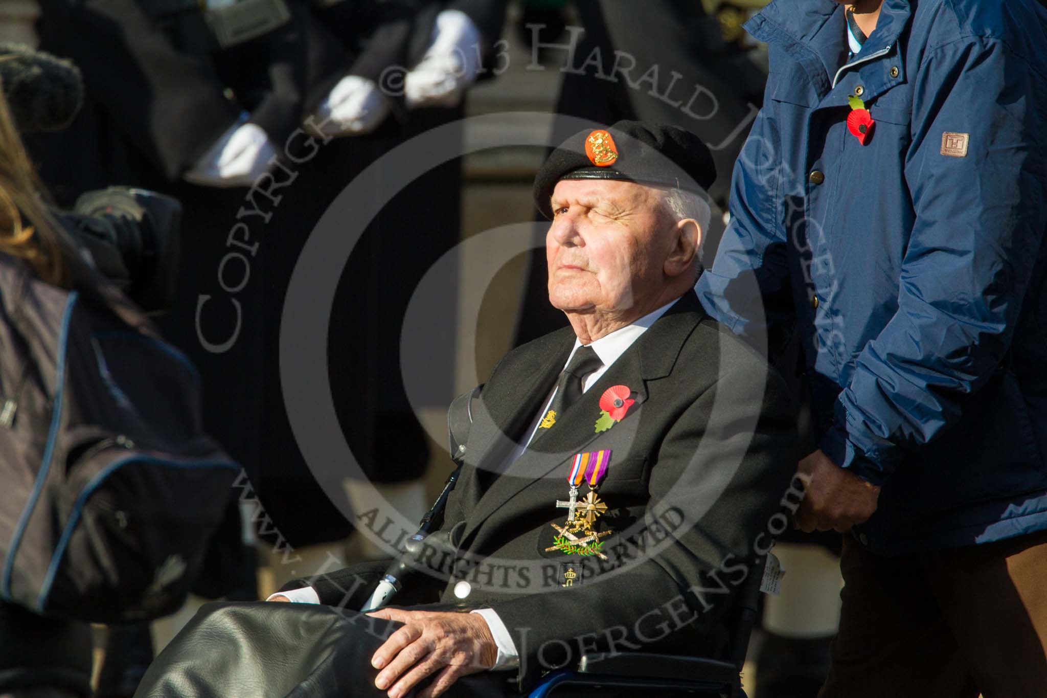 Remembrance Sunday at the Cenotaph in London 2014: Group D29 - Bond Van Wapenbroeders.
Press stand opposite the Foreign Office building, Whitehall, London SW1,
London,
Greater London,
United Kingdom,
on 09 November 2014 at 11:48, image #507