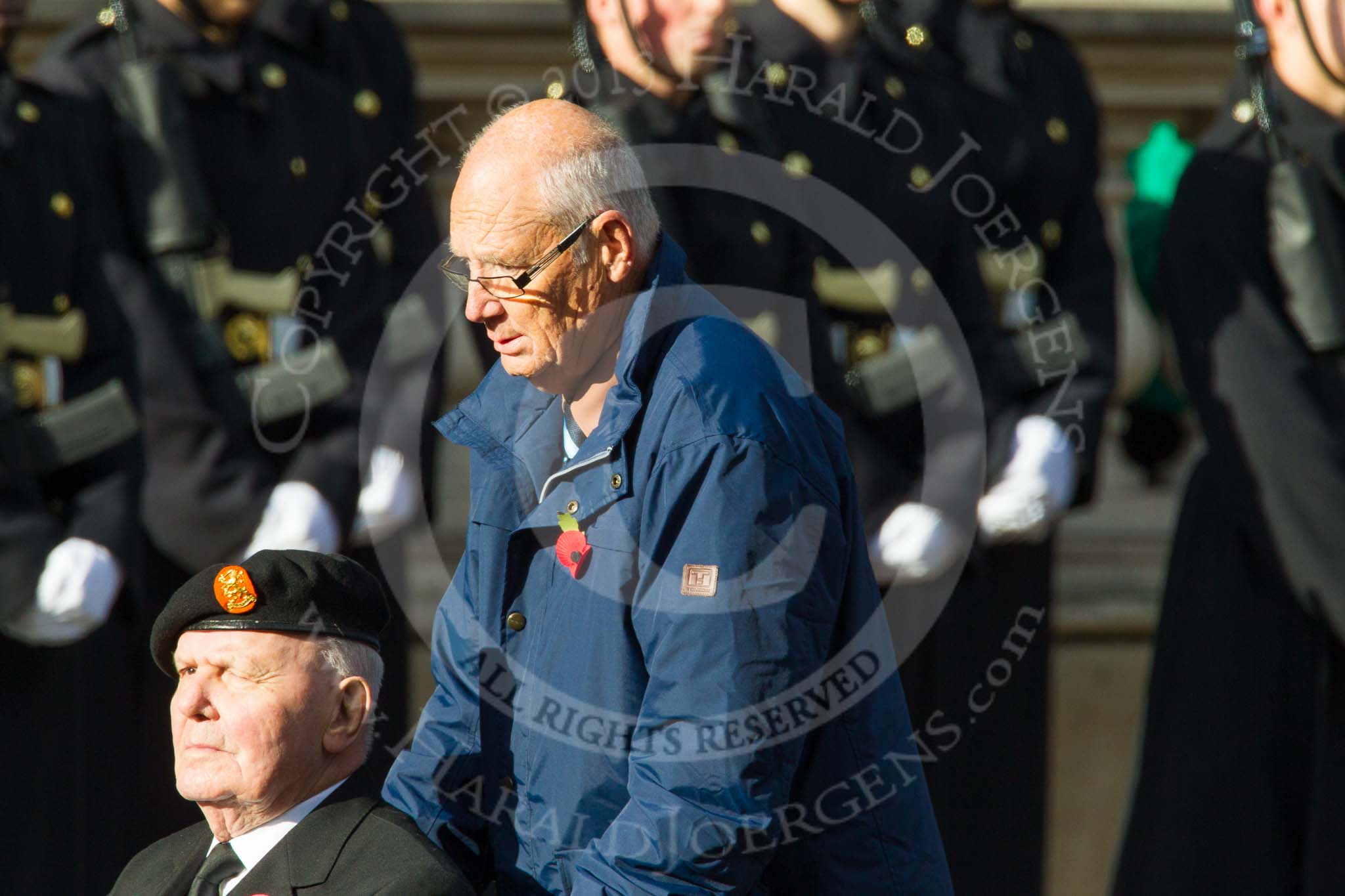 Remembrance Sunday at the Cenotaph in London 2014: Group D29 - Bond Van Wapenbroeders.
Press stand opposite the Foreign Office building, Whitehall, London SW1,
London,
Greater London,
United Kingdom,
on 09 November 2014 at 11:48, image #508