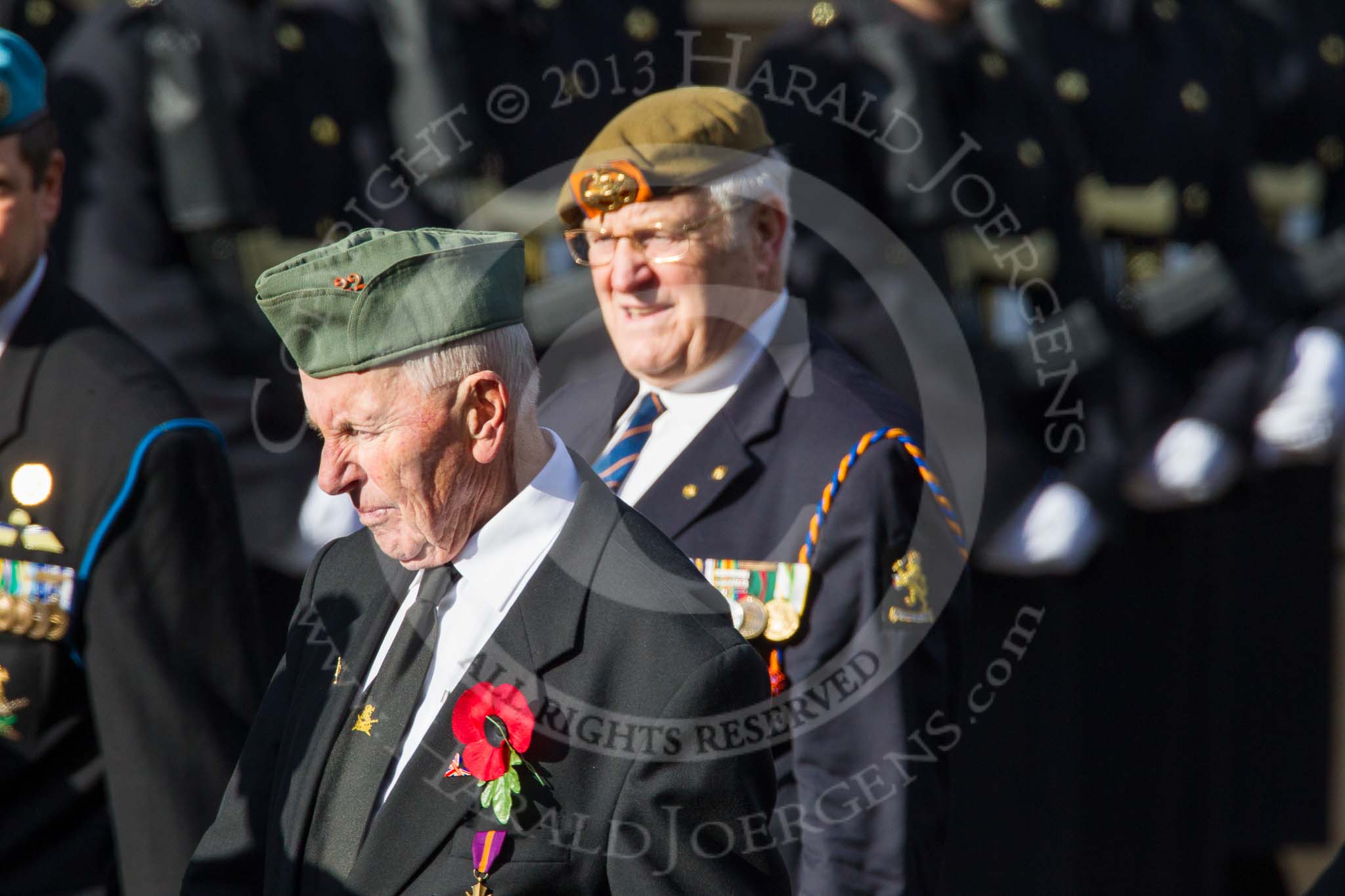 Remembrance Sunday at the Cenotaph in London 2014: Group D29 - Bond Van Wapenbroeders.
Press stand opposite the Foreign Office building, Whitehall, London SW1,
London,
Greater London,
United Kingdom,
on 09 November 2014 at 11:48, image #515