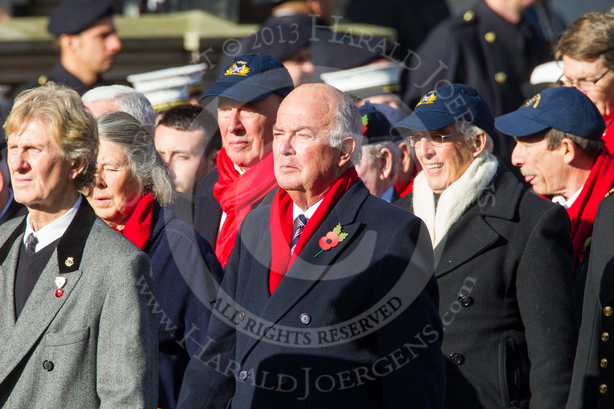 Remembrance Sunday at the Cenotaph in London 2014: Group E3 - Merchant Navy Association.
Press stand opposite the Foreign Office building, Whitehall, London SW1,
London,
Greater London,
United Kingdom,
on 09 November 2014 at 11:50, image #601