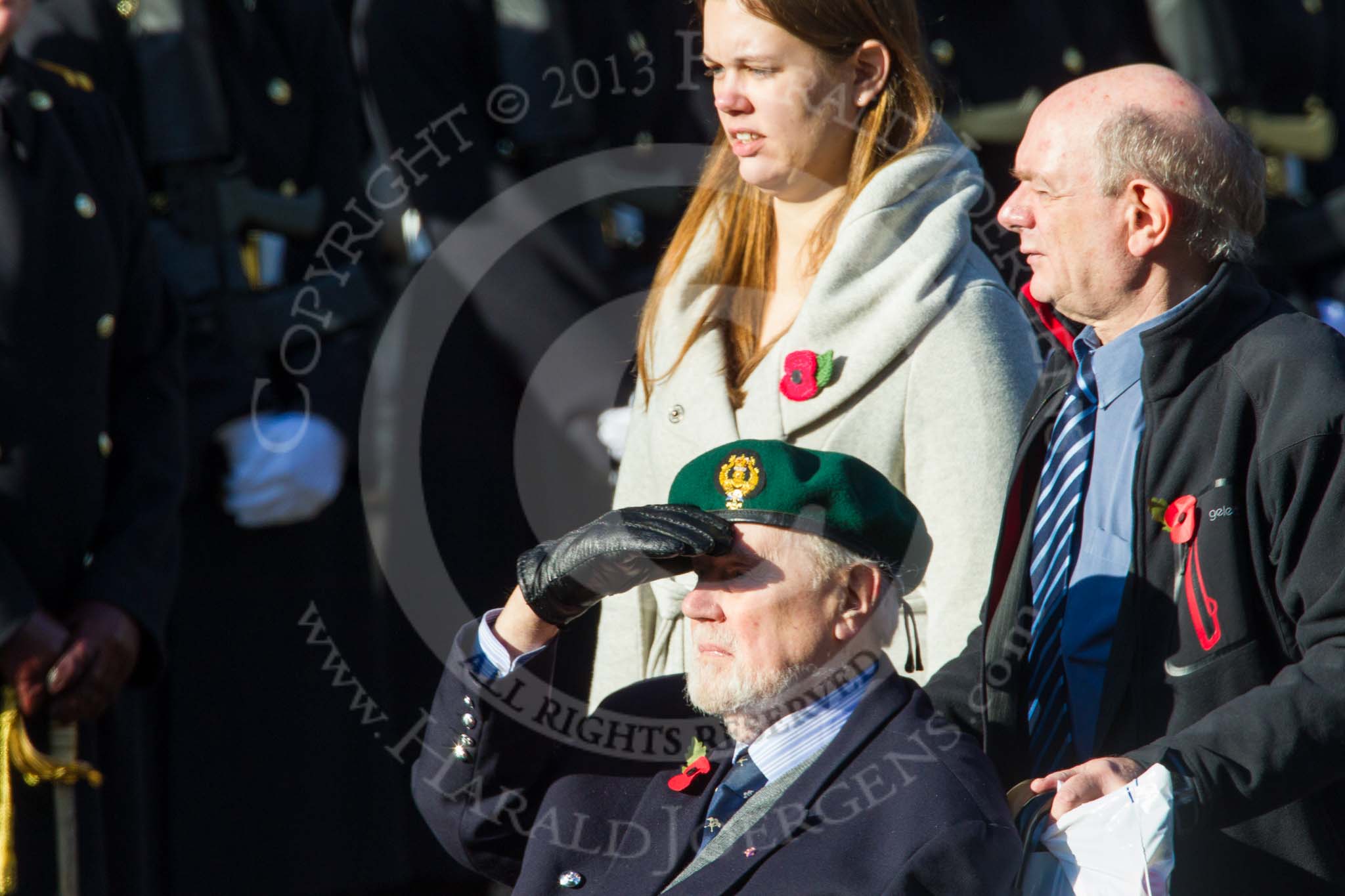 Remembrance Sunday at the Cenotaph in London 2014: Group E32 - Special Boat Service Association.
Press stand opposite the Foreign Office building, Whitehall, London SW1,
London,
Greater London,
United Kingdom,
on 09 November 2014 at 11:54, image #822