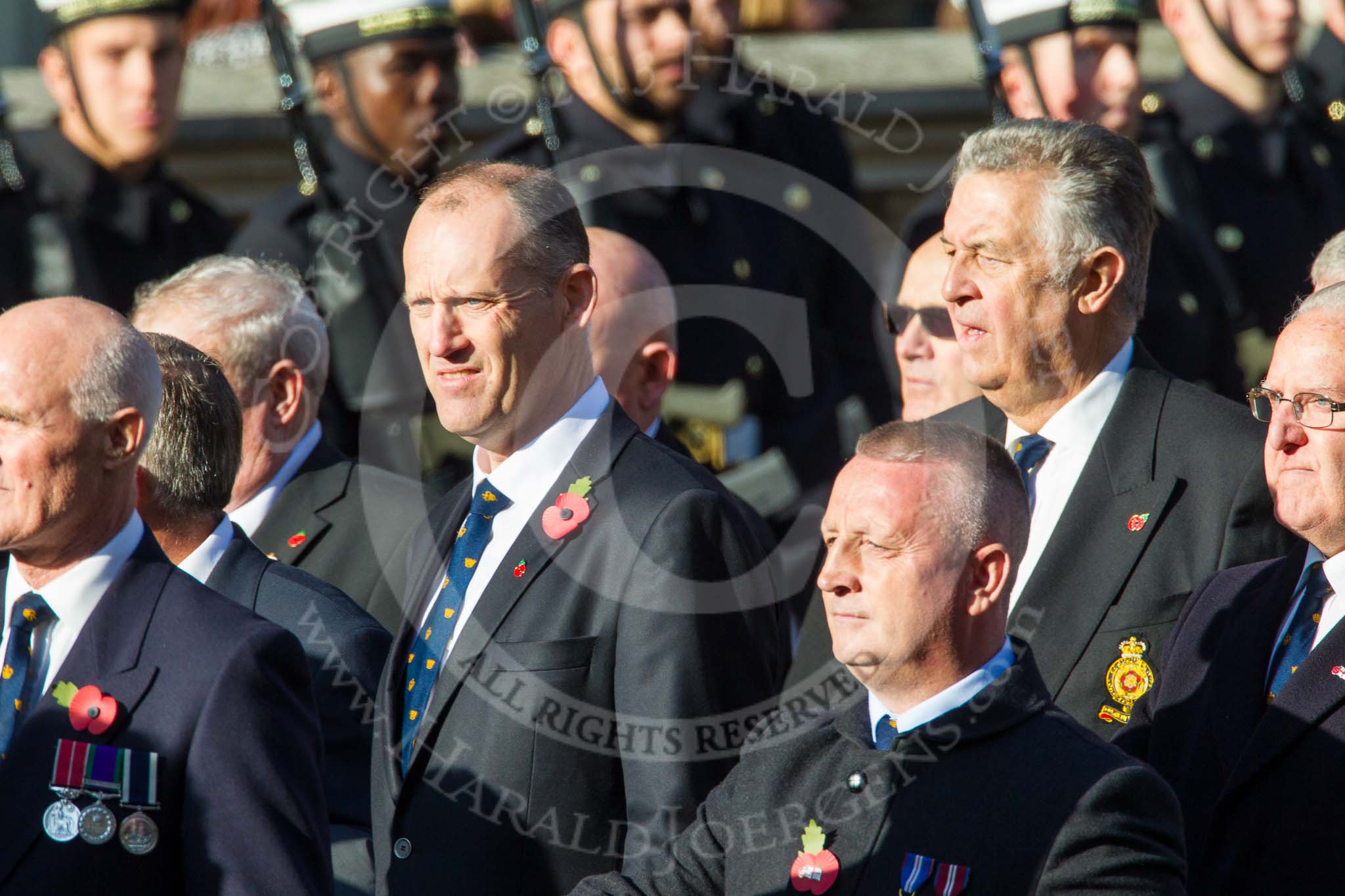 Remembrance Sunday at the Cenotaph in London 2014: Group E35 - Association of Royal Yachtsmen.
Press stand opposite the Foreign Office building, Whitehall, London SW1,
London,
Greater London,
United Kingdom,
on 09 November 2014 at 11:54, image #837