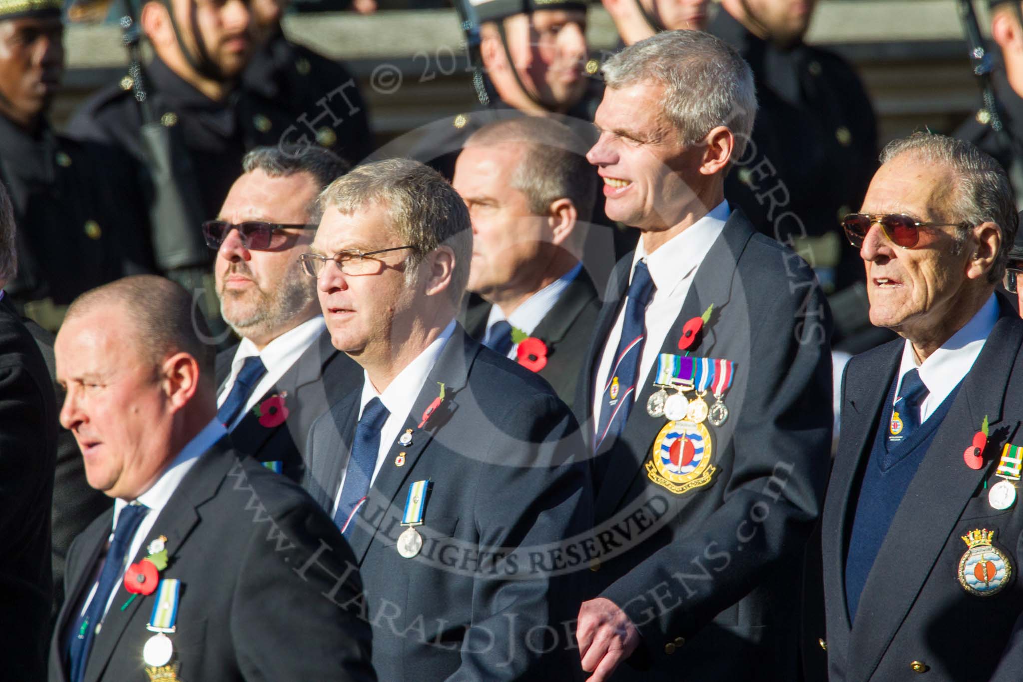 Remembrance Sunday at the Cenotaph in London 2014: Group E36 - Broadsword Association.
Press stand opposite the Foreign Office building, Whitehall, London SW1,
London,
Greater London,
United Kingdom,
on 09 November 2014 at 11:54, image #843