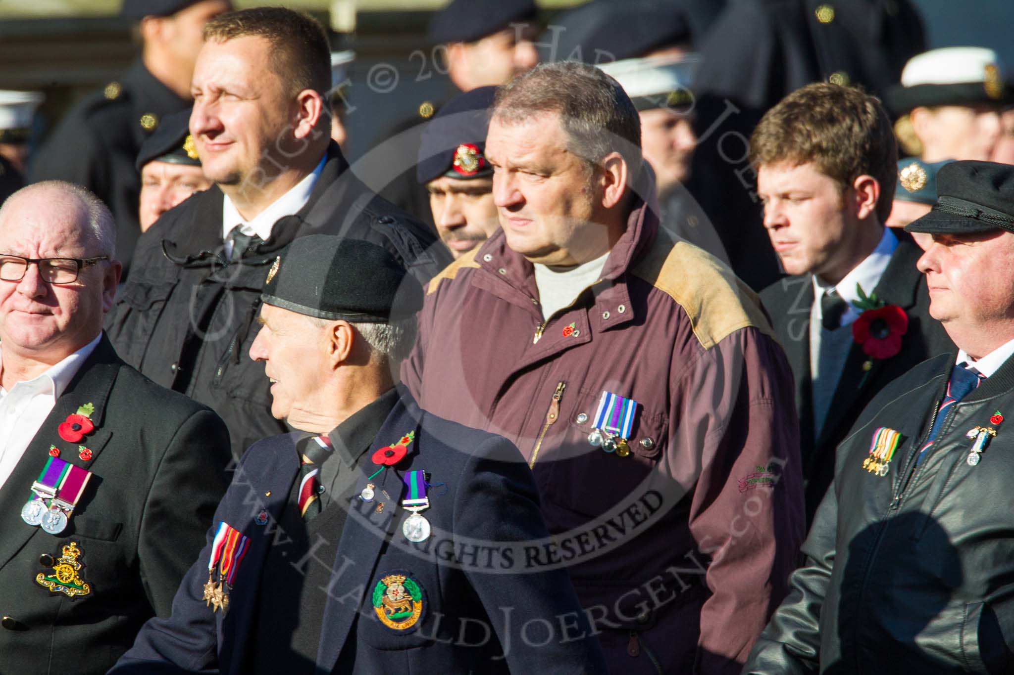 Photo 1411091158391D47507HaraldJoergens Remembrance Sunday at the Cenotaph in London 2014: Group F15 - National Gulf Veterans & Families Association.
Press stand opposite the Foreign Office building, Whitehall, London SW1,
London,
Greater London,
United Kingdom,
on 09 November 2014 at 11:58, image #1047