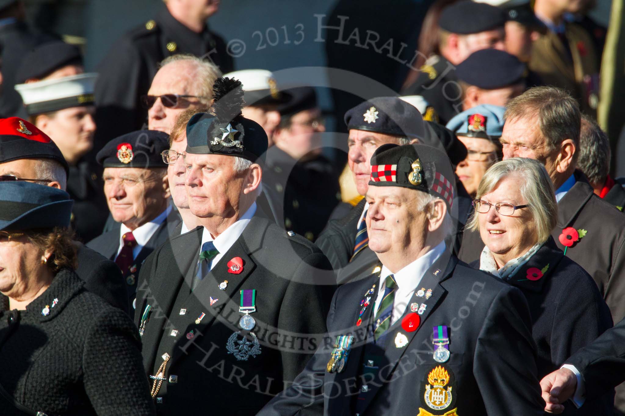 Remembrance Sunday at the Cenotaph in London 2014: Group F18 - Aden Veterans Association.
Press stand opposite the Foreign Office building, Whitehall, London SW1,
London,
Greater London,
United Kingdom,
on 09 November 2014 at 11:59, image #1077