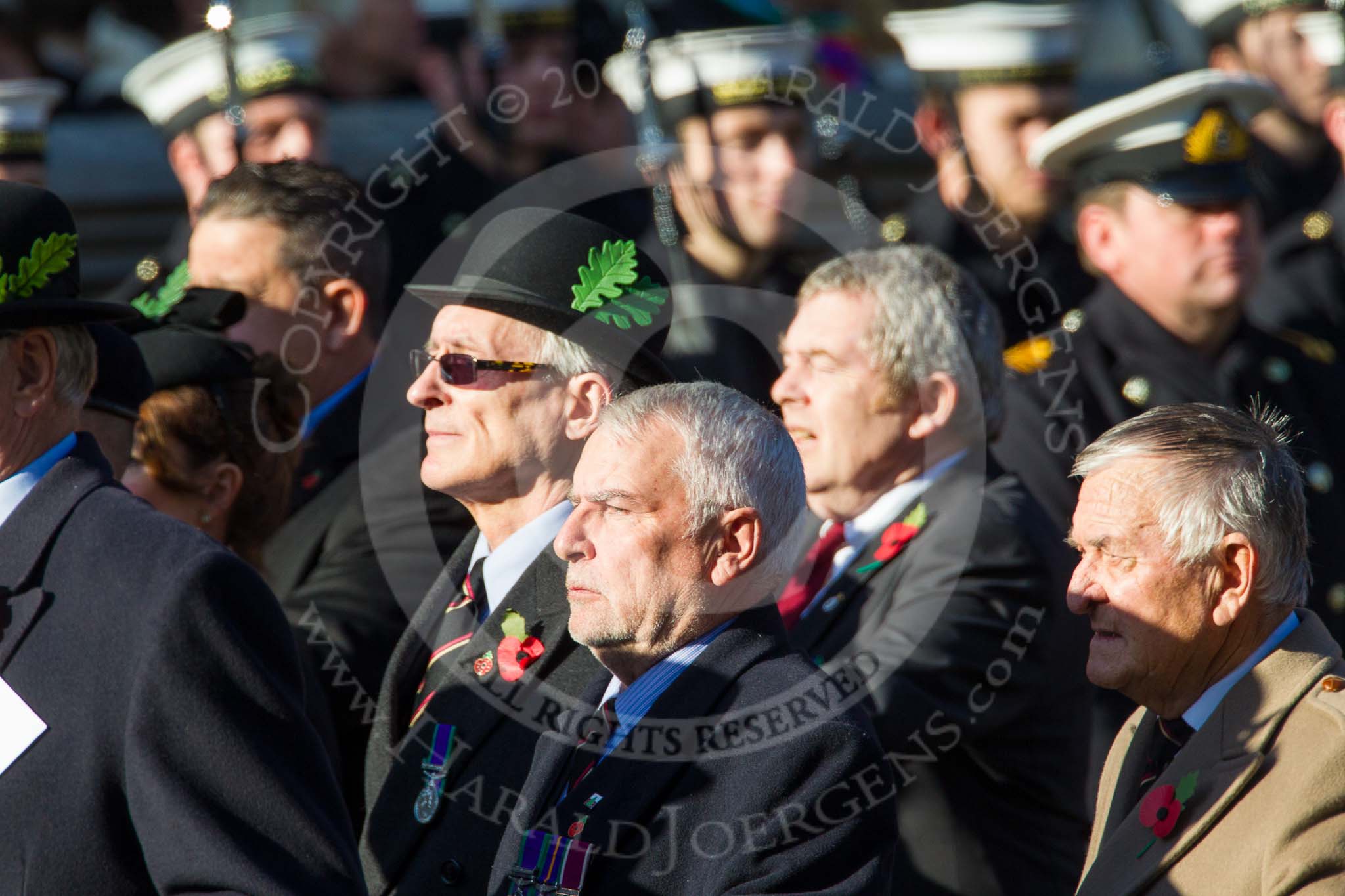 Remembrance Sunday at the Cenotaph in London 2014: Group A30 - Cheshire Regiment Association.
Press stand opposite the Foreign Office building, Whitehall, London SW1,
London,
Greater London,
United Kingdom,
on 09 November 2014 at 12:05, image #1420