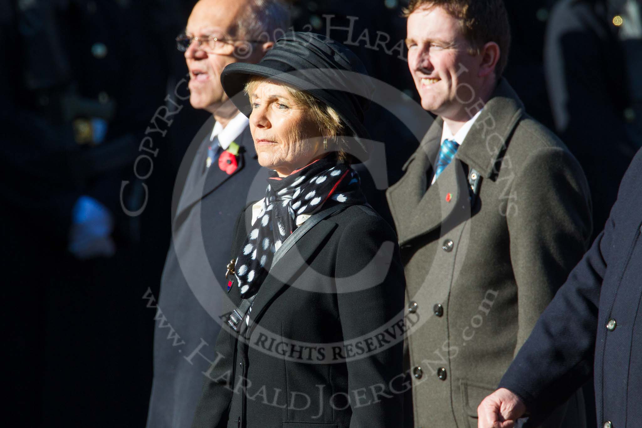 Remembrance Sunday at the Cenotaph in London 2014: Group B5 - British Resistance Movement (Coleshill Auxiliary Research Team).
Press stand opposite the Foreign Office building, Whitehall, London SW1,
London,
Greater London,
United Kingdom,
on 09 November 2014 at 12:07, image #1535