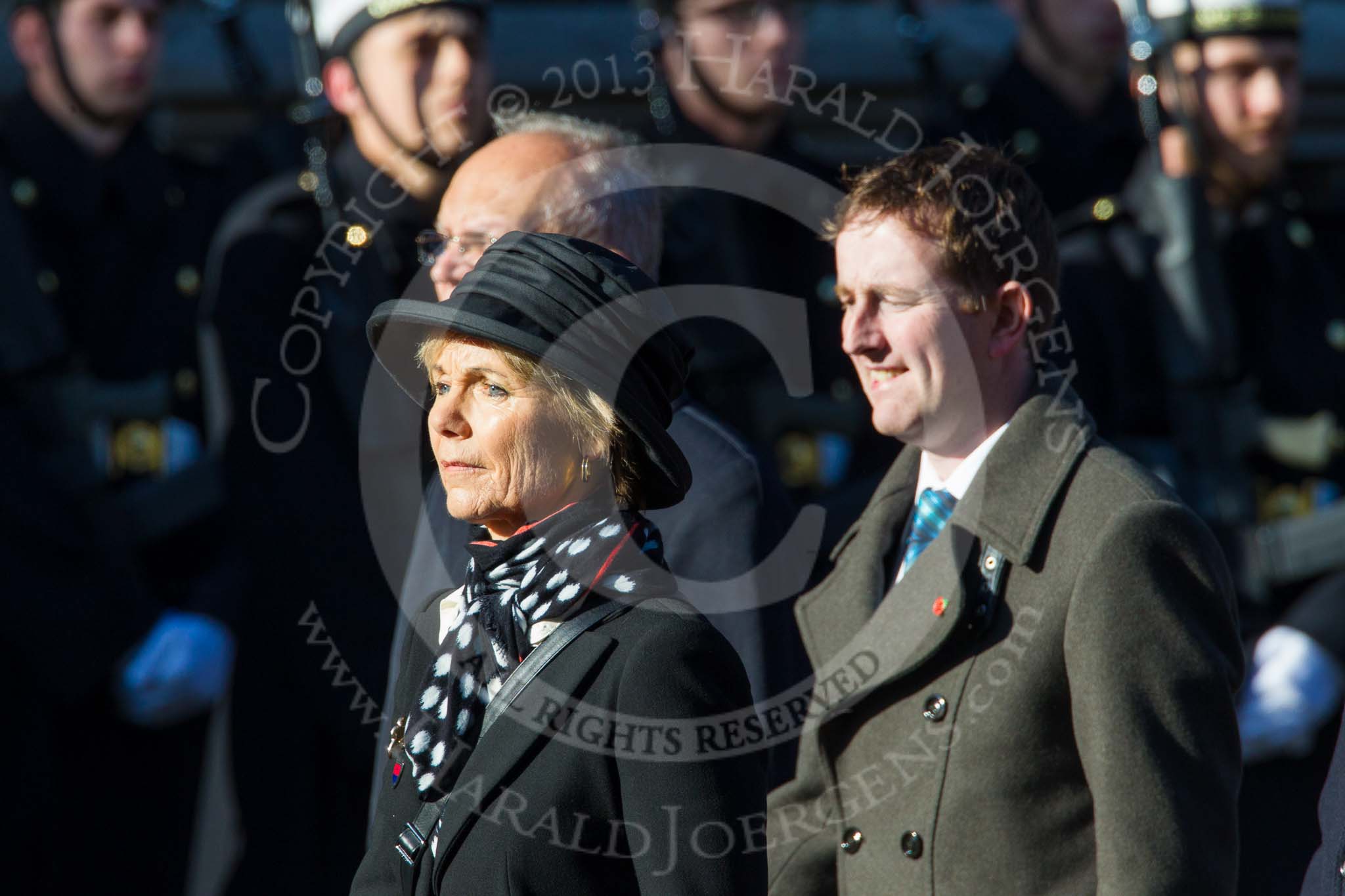 Remembrance Sunday at the Cenotaph in London 2014: Group B5 - British Resistance Movement (Coleshill Auxiliary Research Team).
Press stand opposite the Foreign Office building, Whitehall, London SW1,
London,
Greater London,
United Kingdom,
on 09 November 2014 at 12:07, image #1536