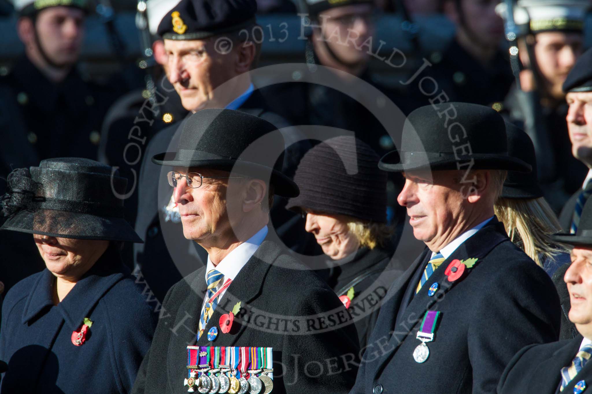 Remembrance Sunday at the Cenotaph in London 2014: Group B6 - 3rd Regiment Royal Horse Artillery Association.
Press stand opposite the Foreign Office building, Whitehall, London SW1,
London,
Greater London,
United Kingdom,
on 09 November 2014 at 12:07, image #1542