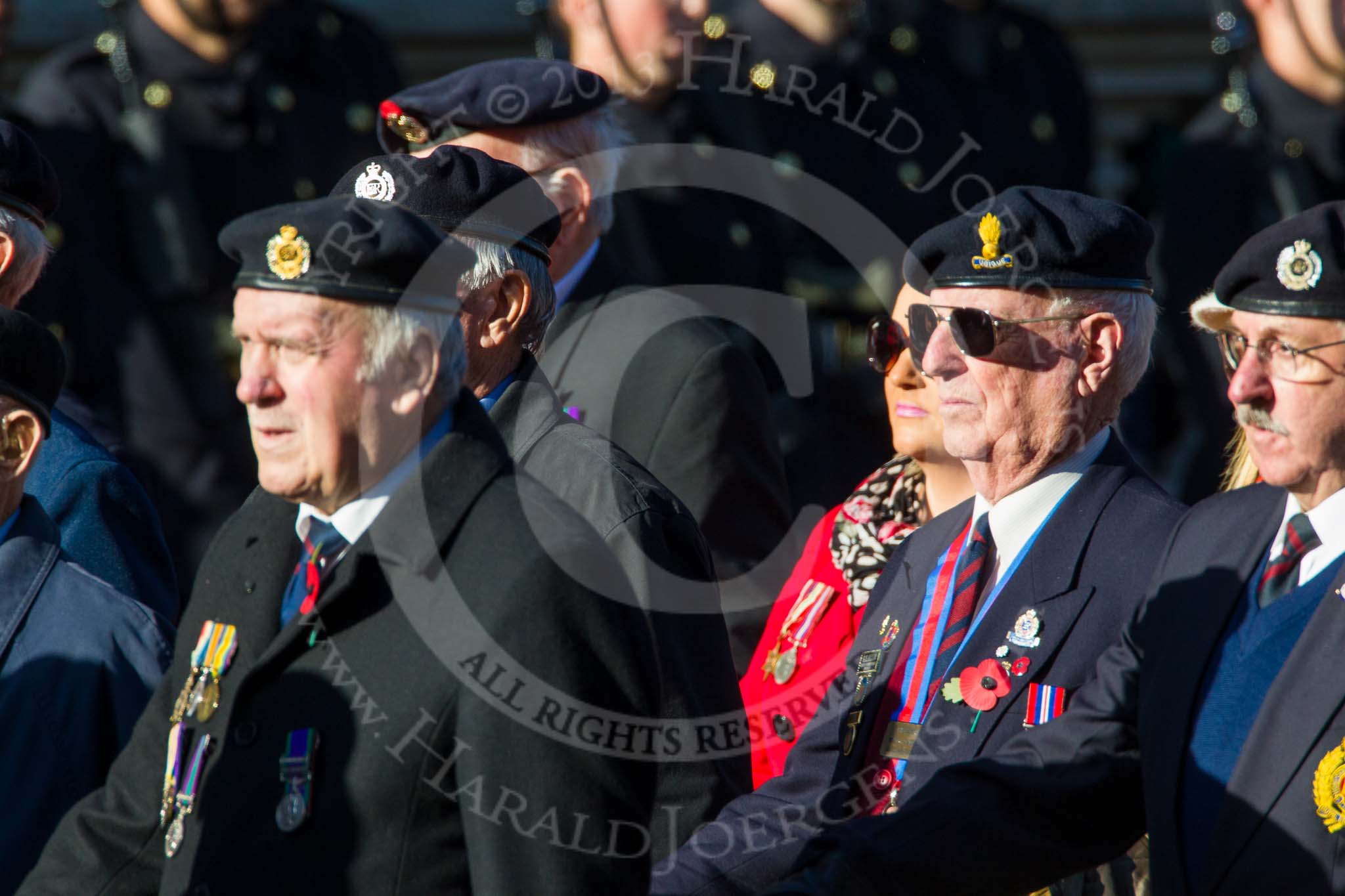 Remembrance Sunday at the Cenotaph in London 2014: Group B8 - Royal Engineers Association.
Press stand opposite the Foreign Office building, Whitehall, London SW1,
London,
Greater London,
United Kingdom,
on 09 November 2014 at 12:07, image #1562