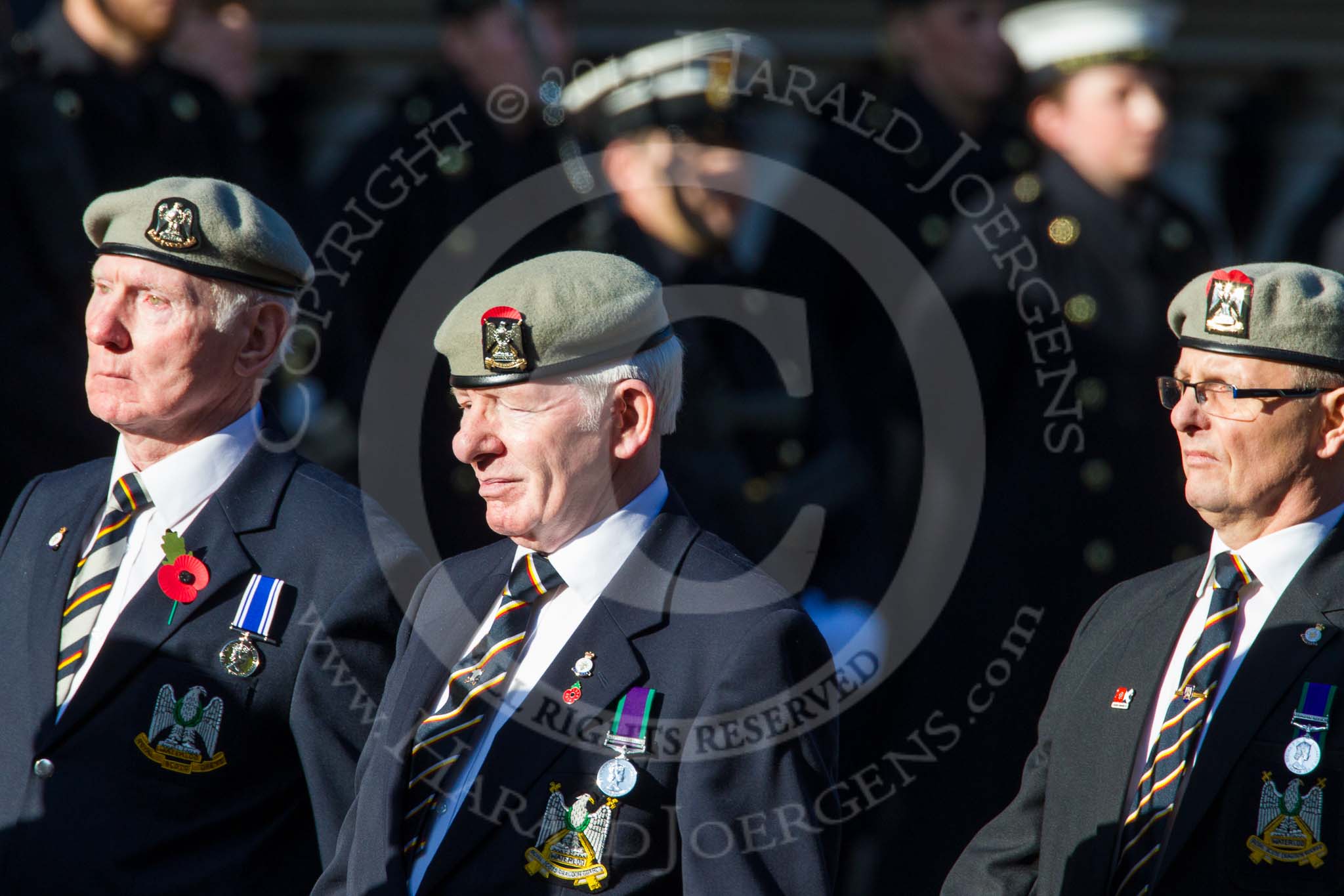 Remembrance Sunday at the Cenotaph in London 2014: Group B26 - Royal Scots Dragoon Guards.
Press stand opposite the Foreign Office building, Whitehall, London SW1,
London,
Greater London,
United Kingdom,
on 09 November 2014 at 12:12, image #1811
