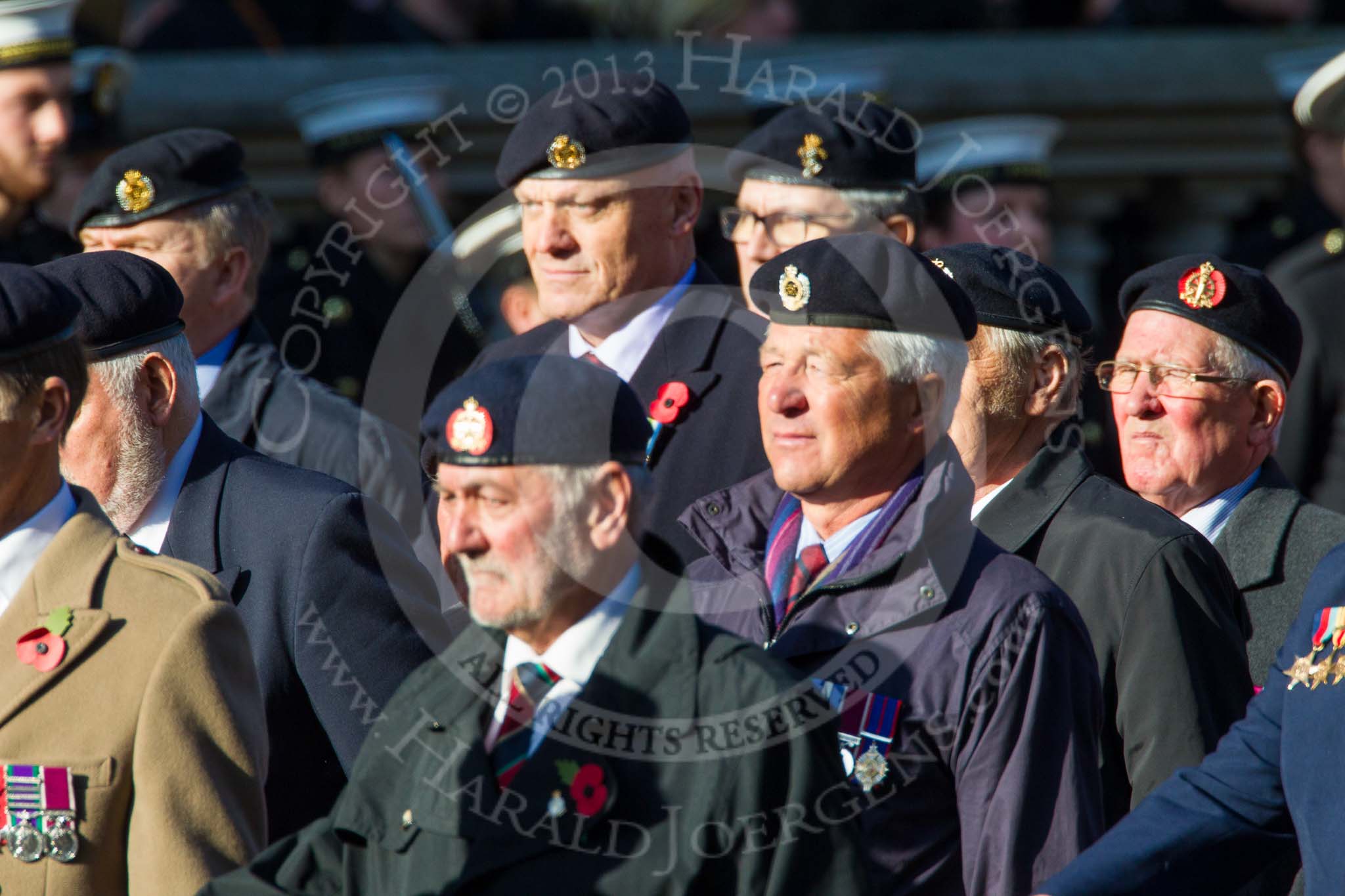 Remembrance Sunday at the Cenotaph in London 2014: Group B35 - Beachley Old Boys Association.
Press stand opposite the Foreign Office building, Whitehall, London SW1,
London,
Greater London,
United Kingdom,
on 09 November 2014 at 12:14, image #1931